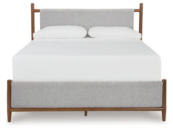 Lyncott Queen Upholstered Panel Bed - Image 3