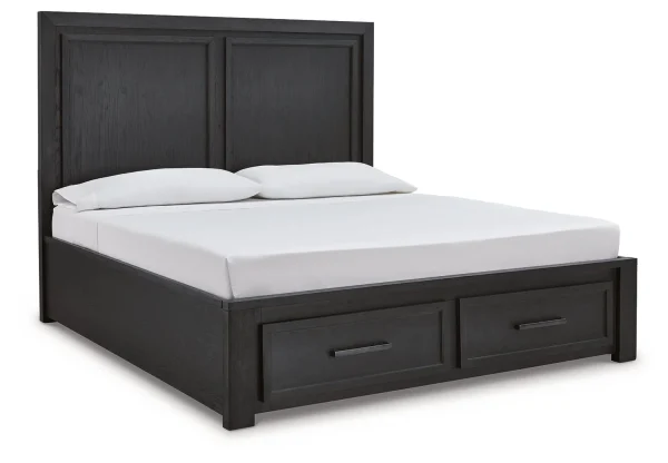 Foyland King Panel Storage Bed - Image 2